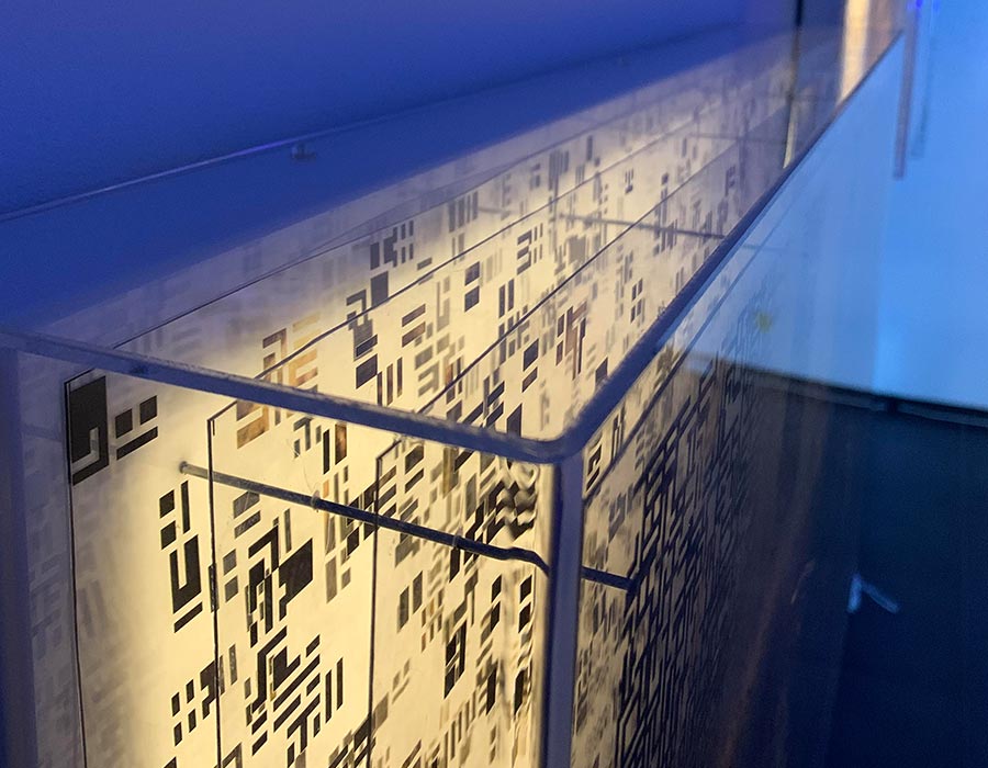 Gablota informacyjna wisząca